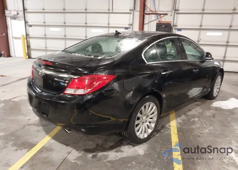 2012 Buick Regal Turbo - Premium 1 из США, поврежденный, VIN 2G4GS5EV5C9213302